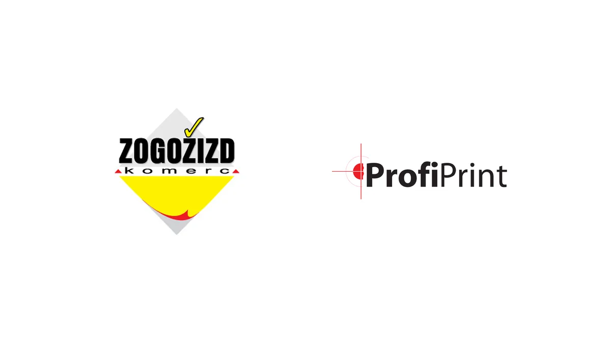 Zogožizd and ProfiPrint logo marks shown side by side