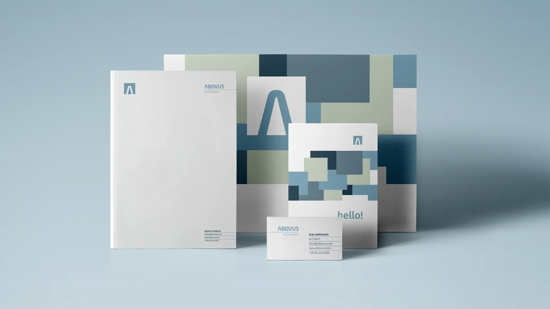 Abovus Architects brand identity preview
