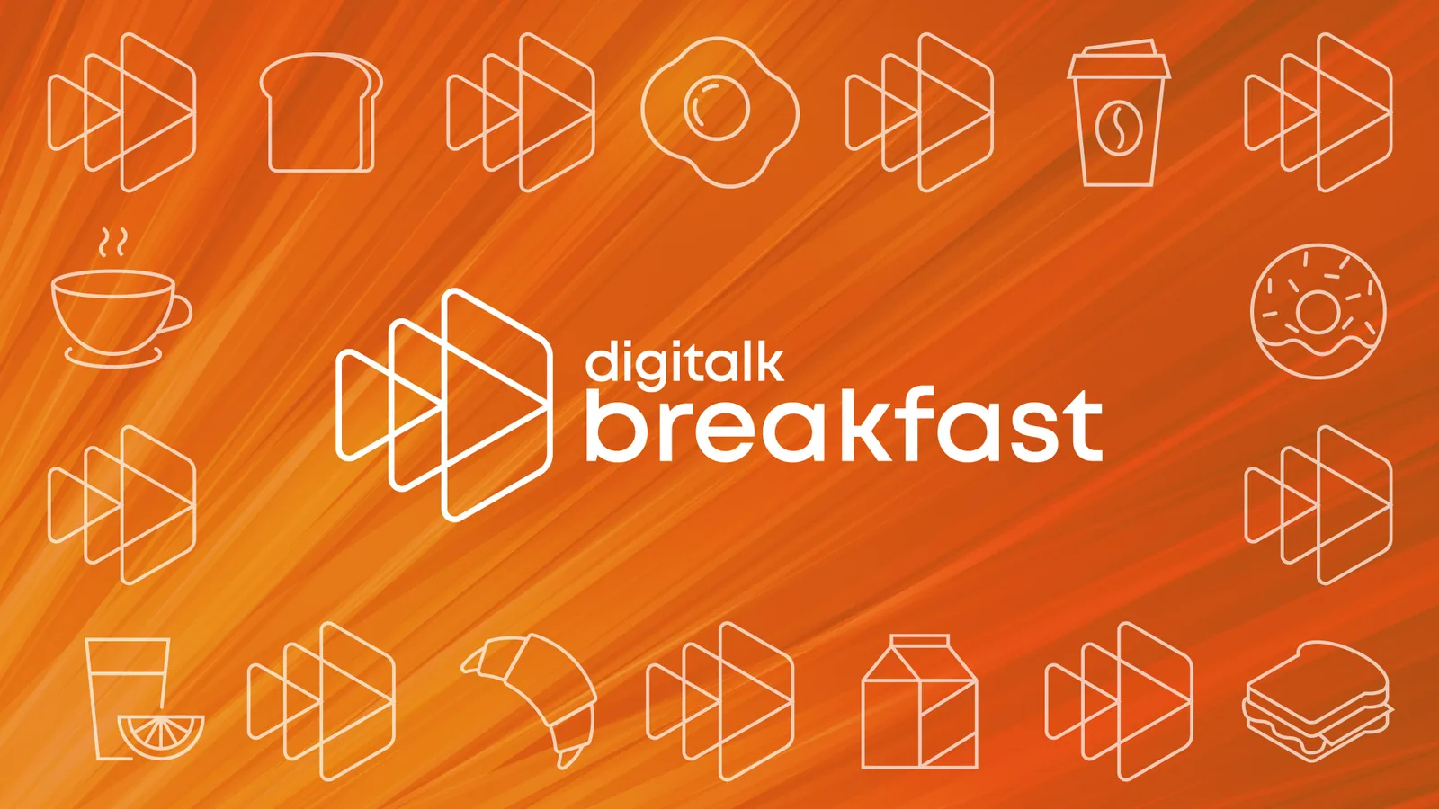 Digitalk Breakfast logo lockup