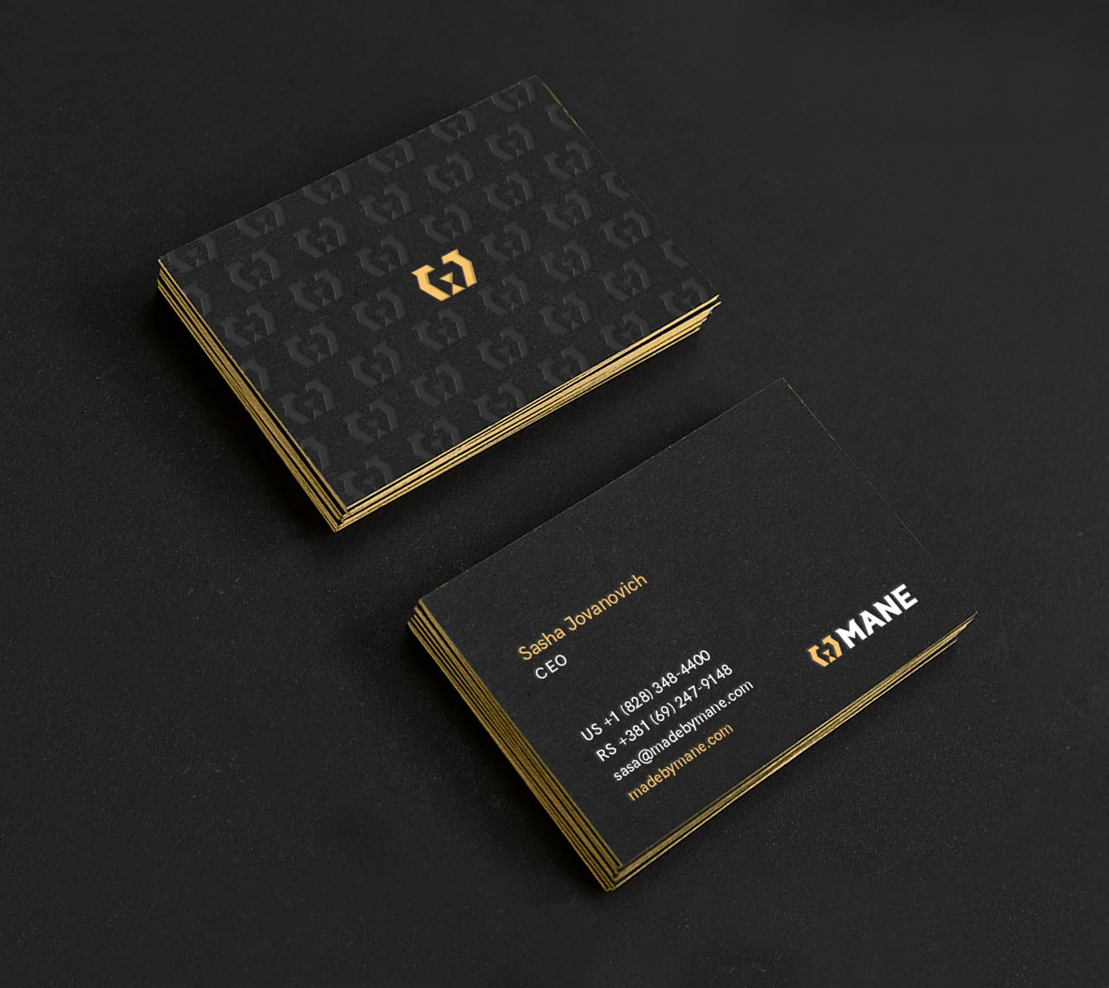 Mane Digital: Business cards