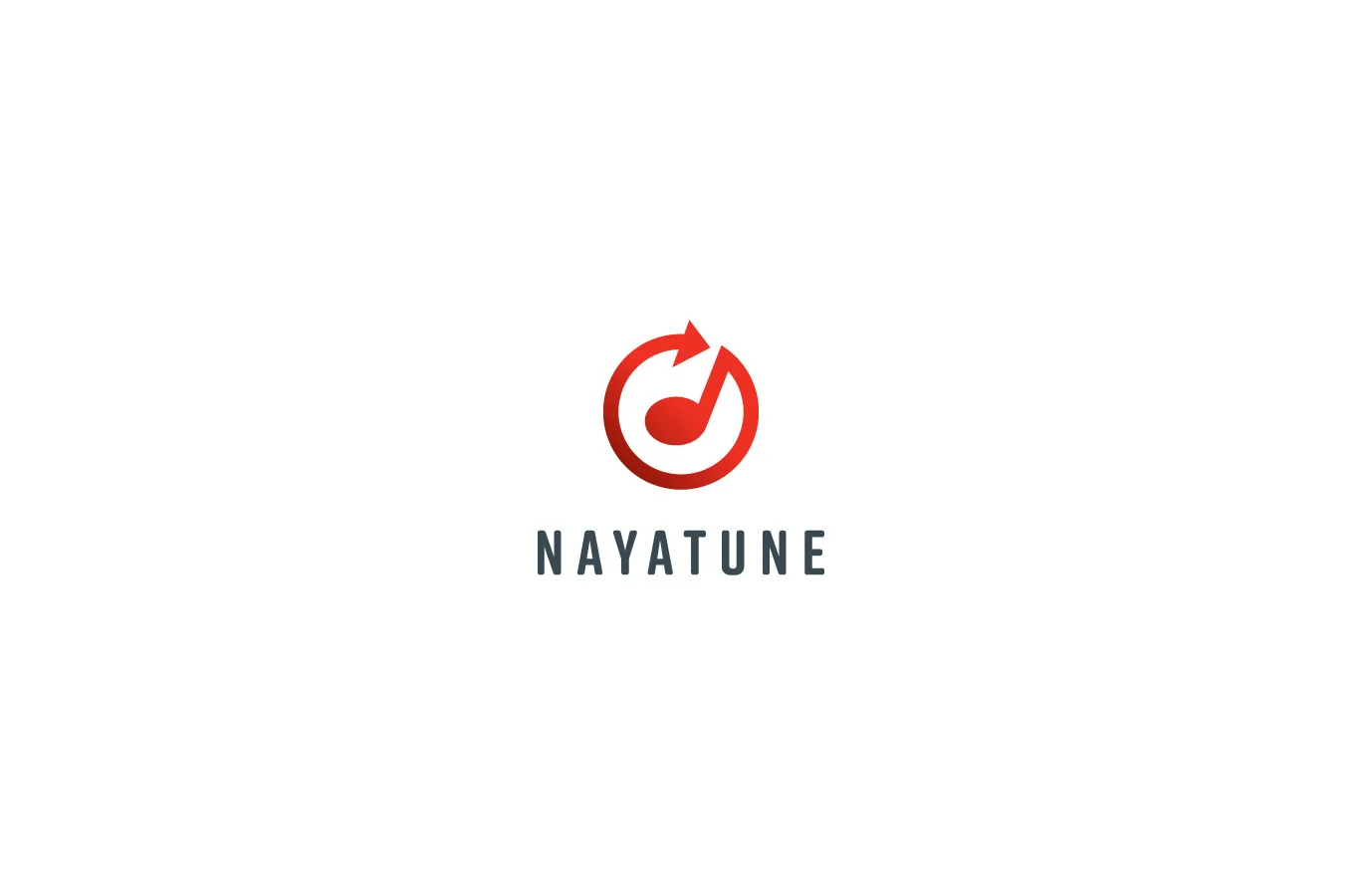 Nayatune MP3 Player: Logo lockup