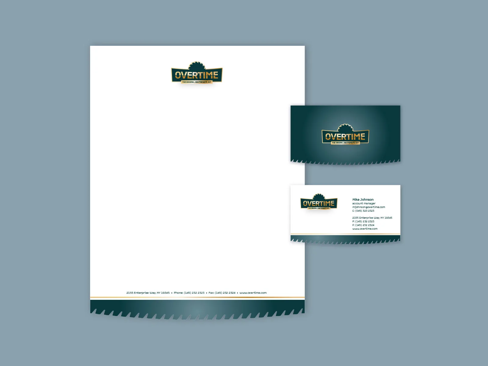 Overtime: Corporate identity