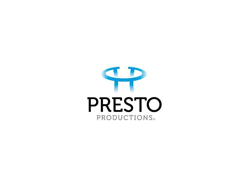 Presto Productions: Logo
