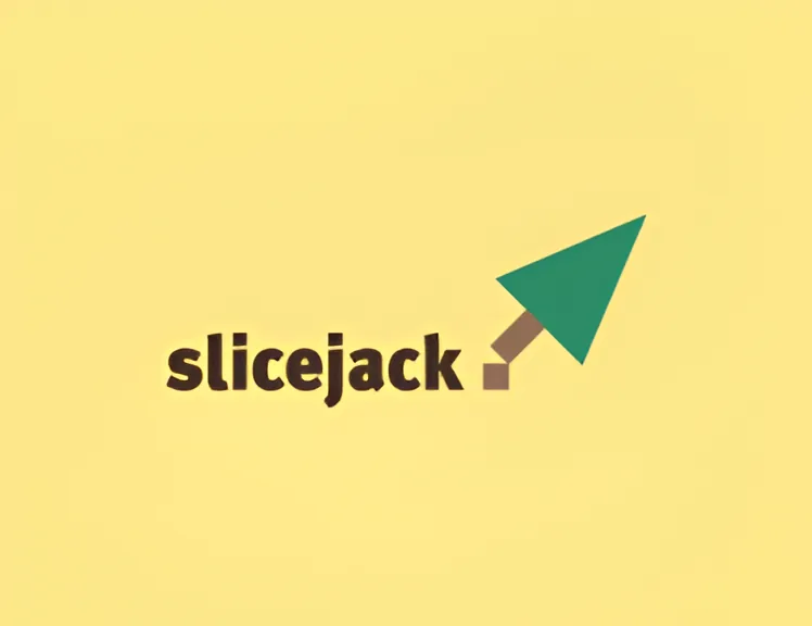 Previous Slicejack logo with tree symbol