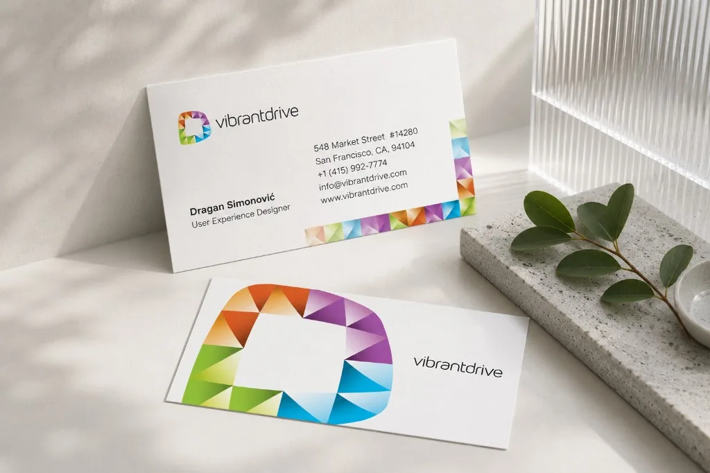 Vibrant Drive: Brand applications